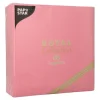 PAPSTAR Servietten "ROYAL Collection" 1/4-Falz 40 cm x 40 cm rosa, 5 x 50 Stück