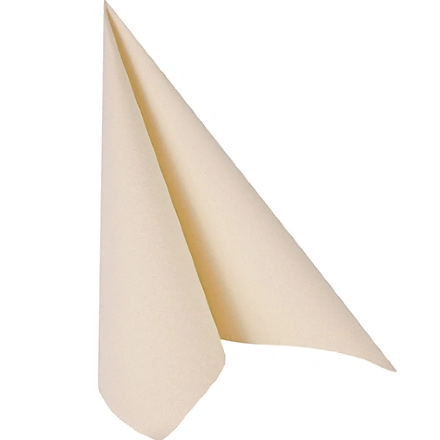 PAPSTAR Servietten "ROYAL Collection" 1/4-Falz 40 cm x 40 cm champagner, 5 x 50 Stück
