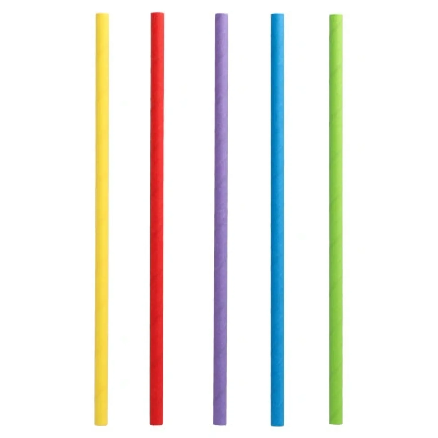 PAPSTAR Shake-Halme, Papier Ø 8 mm, 25 cm farbig sortiert, 50 x 135 Stück