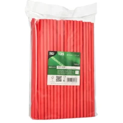 PAPSTAR Shake-Halme, Papier Ø 8 mm, 25 cm rot