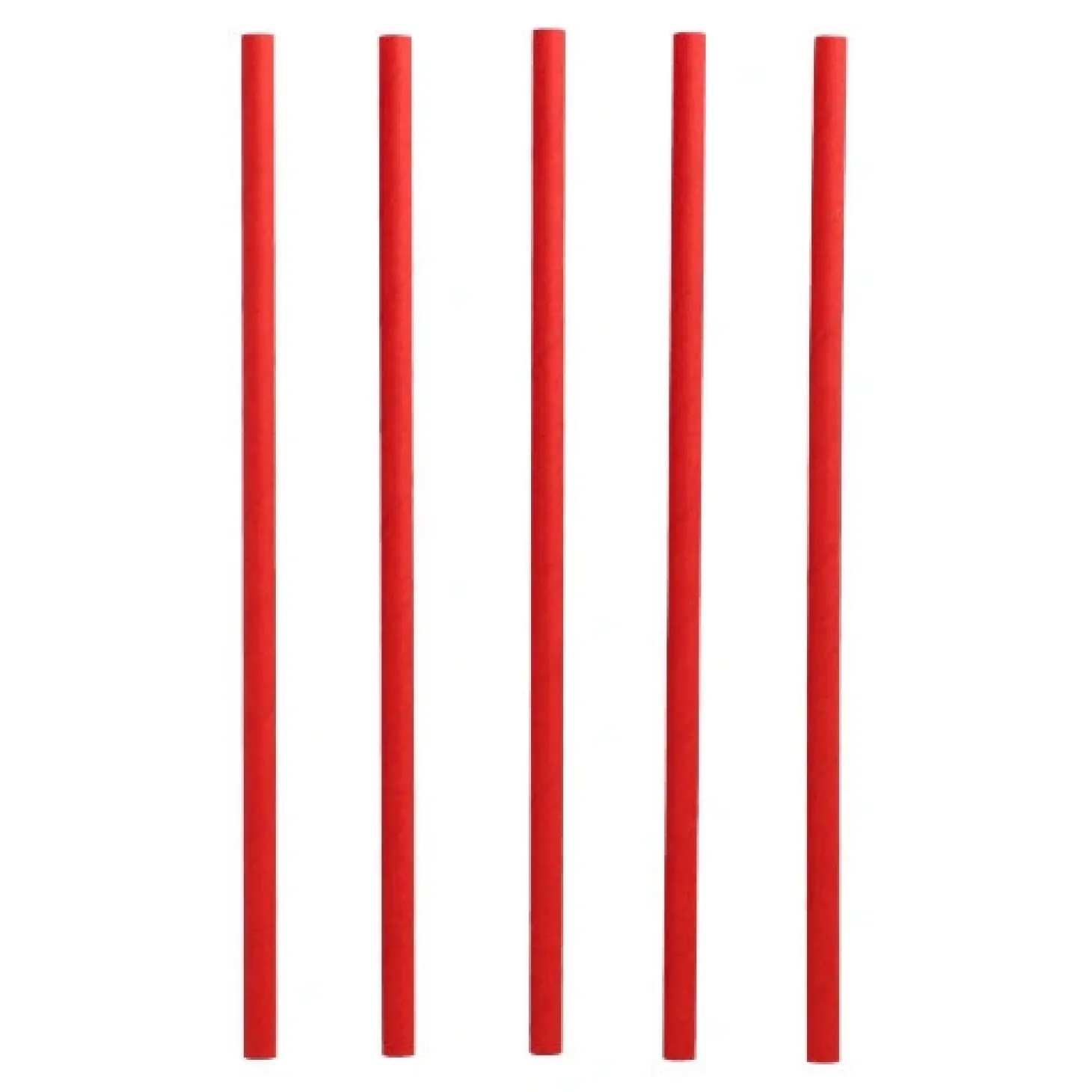 PAPSTAR Shake-Halme, Papier Ø 8 mm, 25 cm rot