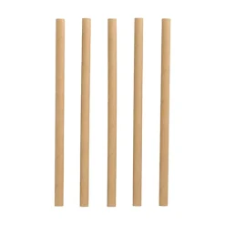 PAPSTAR Shake-Halme Papier Ø 10 mm, 21 cm braun