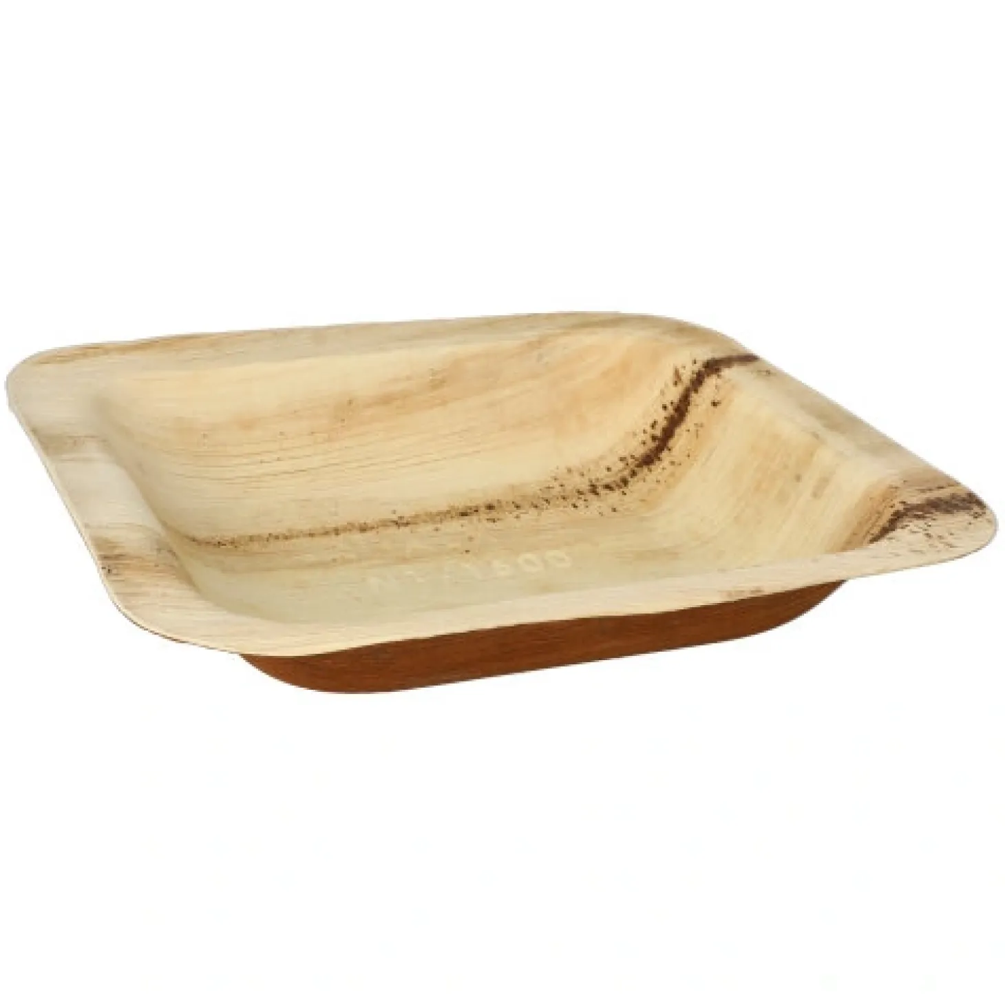 PAPSTAR Siegelschalen Palmblatt "pure" eckig 900 ml 26 cm x 25 cm x 4 cm ungeteilt