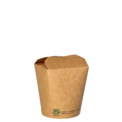PAPSTAR Snackboxen, Pappe eckig 230 ml 7,5 cm x 6,5 cm x 5,8 cm braun