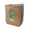 PAPSTAR Snacktrays, Pappe "pure" 4 cm x 11 cm x 16 cm braun "100% Fair" extra groß