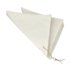 PAPSTAR Spitztüten, Cellulose, gefädelt 19 cm x 18,5 cm x 26,5 cm weiß Füllinhalt 125 g