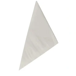 PAPSTAR Spitztüten, Cellulose, gefädelt 23 cm x 23 cm x 32,5 cm weiß Füllinhalt 250 g