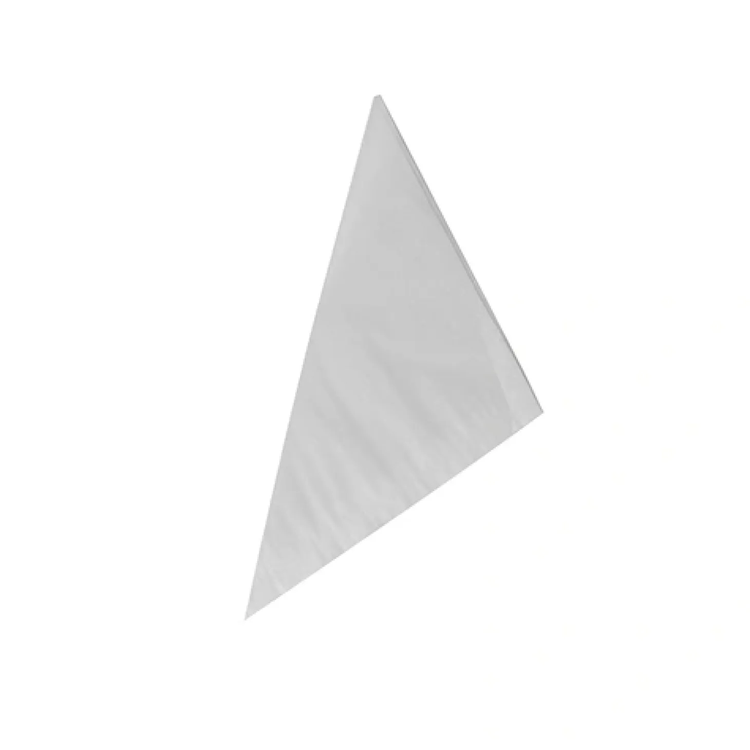 PAPSTAR Spitztüten, Cellulose 17 cm x 17 cm x 24 cm weiß Füllinhalt 100 g