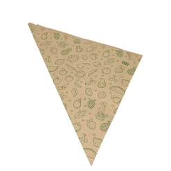 PAPSTAR Spitztüten, Kraftpapier 48 cm x 34 cm x 34 cm braun