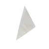 PAPSTAR Spitztüten, Pergament-Ersatz 15 cm x 15 cm x 21 cm weiß Füllinhalt 50 g, fettdicht