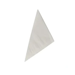 PAPSTAR Spitztüten, Pergament-Ersatz 15 cm x 15 cm x 21 cm weiß Füllinhalt 50 g, fettdicht