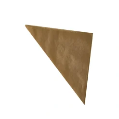 PAPSTAR Spitztüten, Pergament-Ersatz 27 cm x 19 cm x 19 cm braun Füllinhalt 125 g, fettdicht