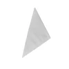 PAPSTAR Spitztüten, Pergament-Ersatz, gefädelt 19 cm x 19 cm x 27 cm weiß Füllinhalt 125 g, fettdicht