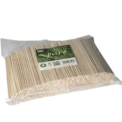 PAPSTAR Stäbe, Holz "pure" Ø 3 mm, 15 cm