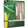 PAPSTAR Stiel-Gläser für Sekt, PLA "pure" 0,1 l Ø 5,5 cm, 16,5 cm glasklar mit glasklarem Fuß, 10 x 24 Stück