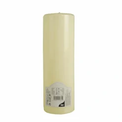 PAPSTAR Stumpenkerze Ø 80 mm, 250 mm elfenbein "Ivory" mit Flachkopf