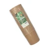 PAPSTAR Suppenbecher, Pappe "pure" 760 ml Ø 11,5 cm, 11 cm braun