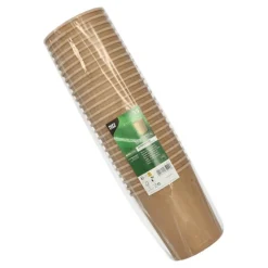 PAPSTAR Suppenbecher, Pappe rund 940 ml Ø 11,5 cm, 13 cm braun