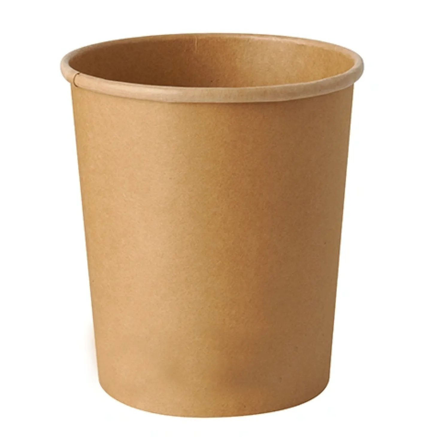 PAPSTAR Suppenbecher, Pappe rund 940 ml Ø 11,5 cm, 13 cm braun