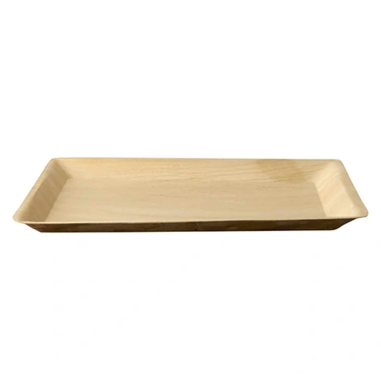 PAPSTAR Tabletts, Palmblatt "pure" eckig 2 cm x 26 cm x 32 cm