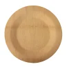 PAPSTAR Teller, Bambus "pure" rund Ø 23 cm, 1,5 cm