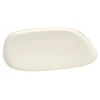 PAPSTAR Teller groß, Zuckerrohr "pure" 1,3 cm x 30 cm x 30 cm weiß "Belle Vie, Ligne Carrée", 10 x 4 Stück