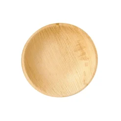 PAPSTAR Teller, Palmblatt "pure" rund Ø 18,5 cm, 2,5 cm, 25 Stück