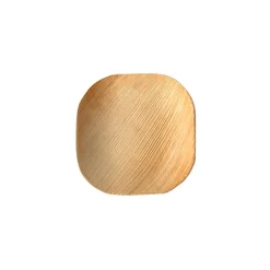 PAPSTAR Teller, Palmblatt "pure" eckig 10 cm x 10 cm x 1,5 cm