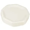 PAPSTAR Teller, Pappe "pure" 8-eckig 23,5 cm x 23,5 cm weiß