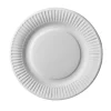 PAPSTAR Teller, Pappe "pure" rund Ø 19 cm weiß, 25 x 25 Stück