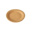 PAPSTAR Teller, Pappe "pure" rund Ø 15 cm braun, 20 x 100 Stück