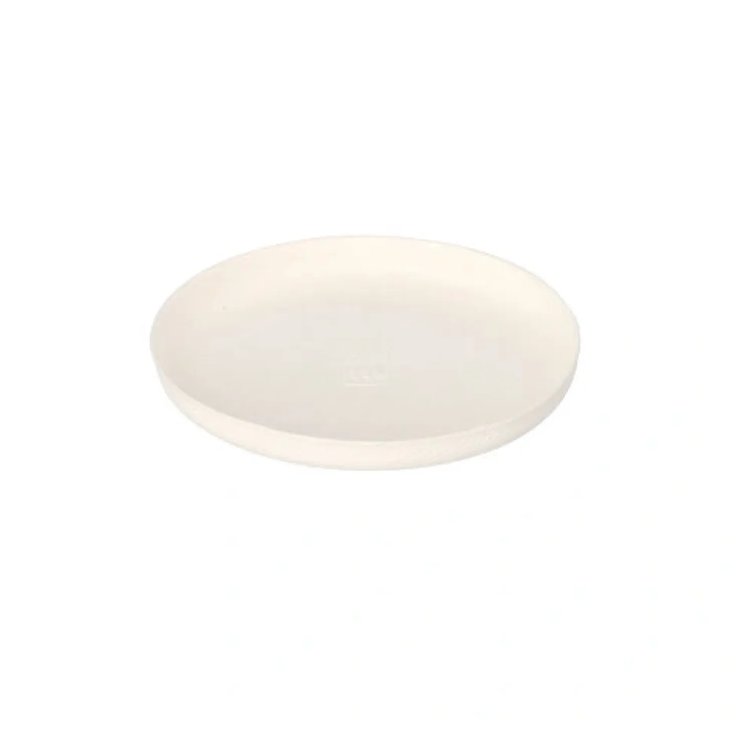 PAPSTAR Teller Zuckerrohr "pure" rund Ø 9 cm, 1 cm weiß "Cella"