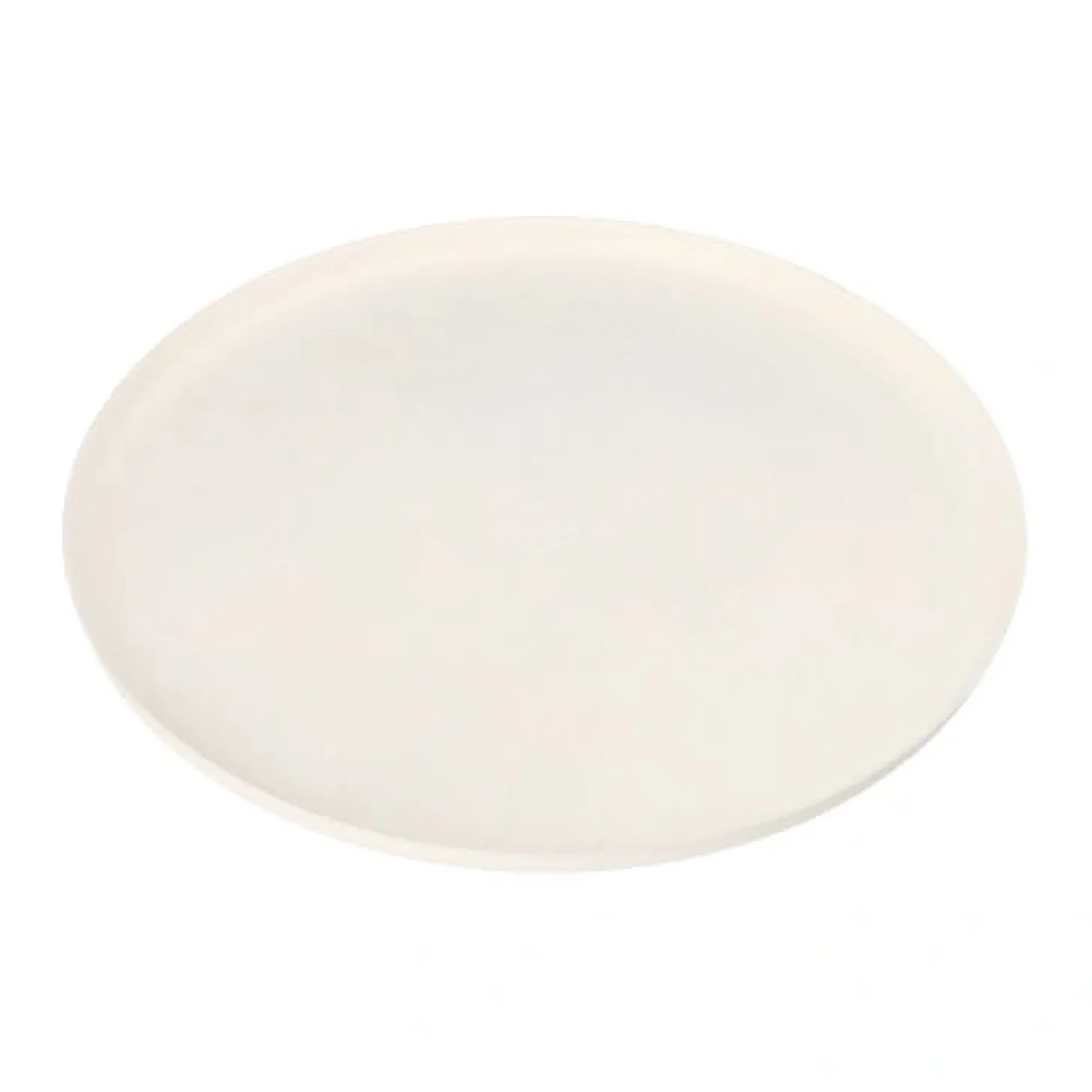 PAPSTAR Teller Zuckerrohr "pure" rund Ø 22 cm, 1 cm weiß "Cella", 14 x 6 Stück
