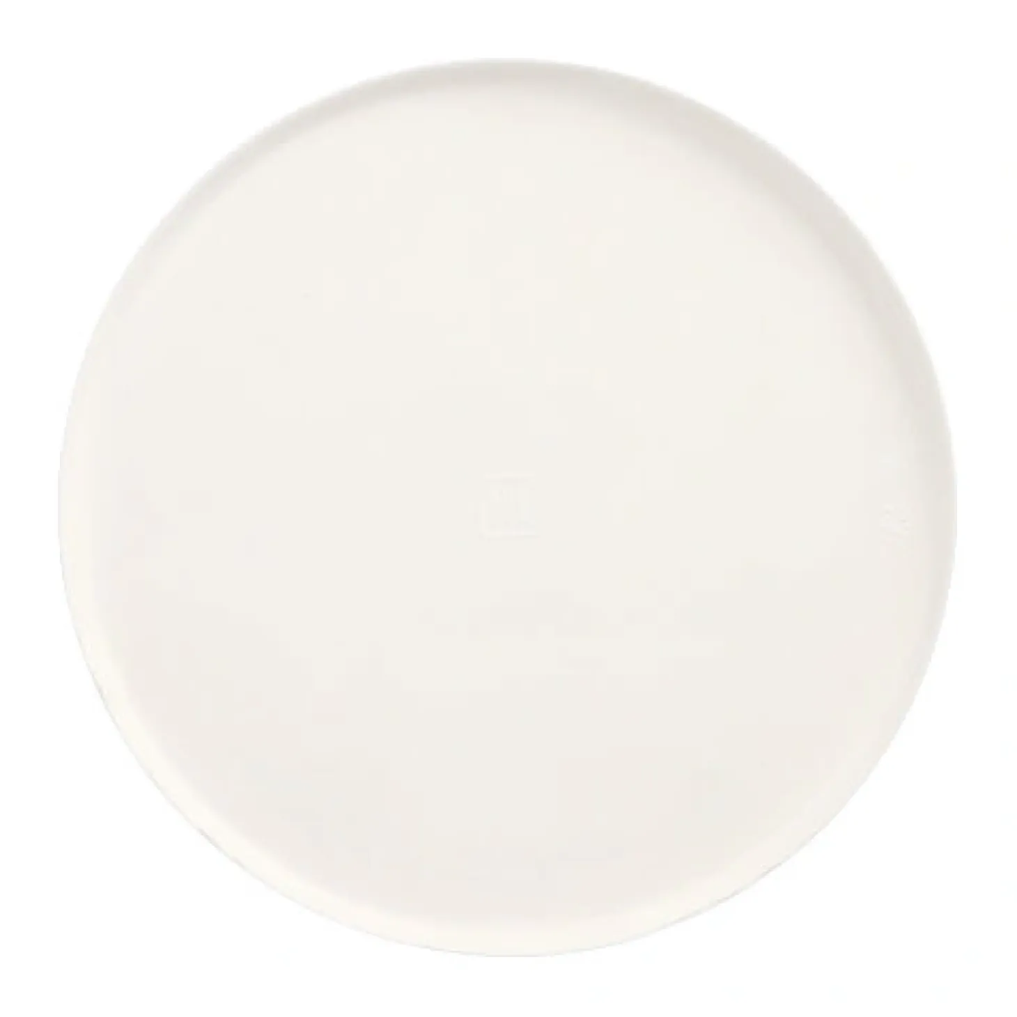 PAPSTAR Teller Zuckerrohr "pure" rund Ø 22 cm, 1 cm weiß "Cella", 14 x 6 Stück