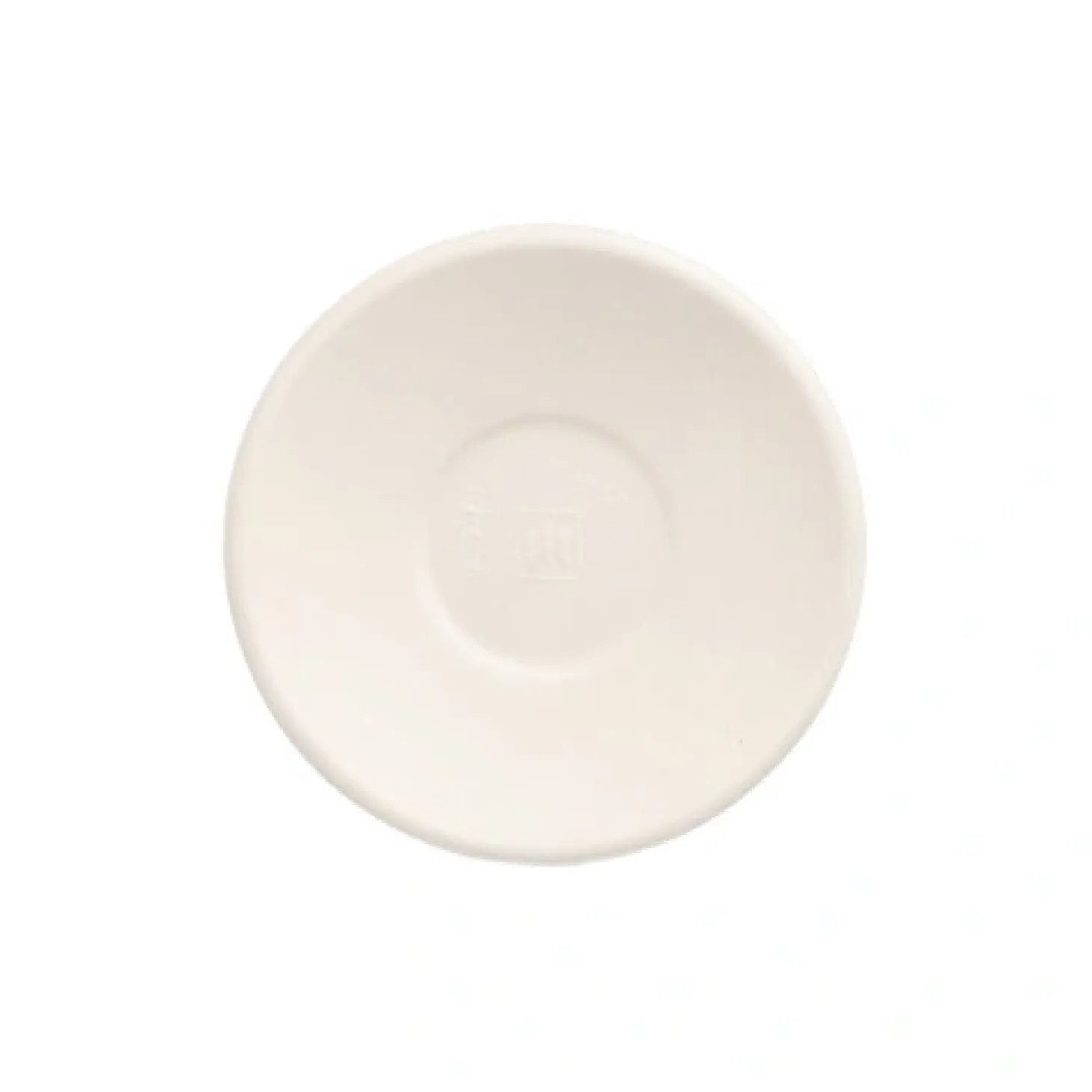 PAPSTAR Teller Zuckerrohr "pure" rund Ø 9 cm, 1,3 cm weiß "Cella"