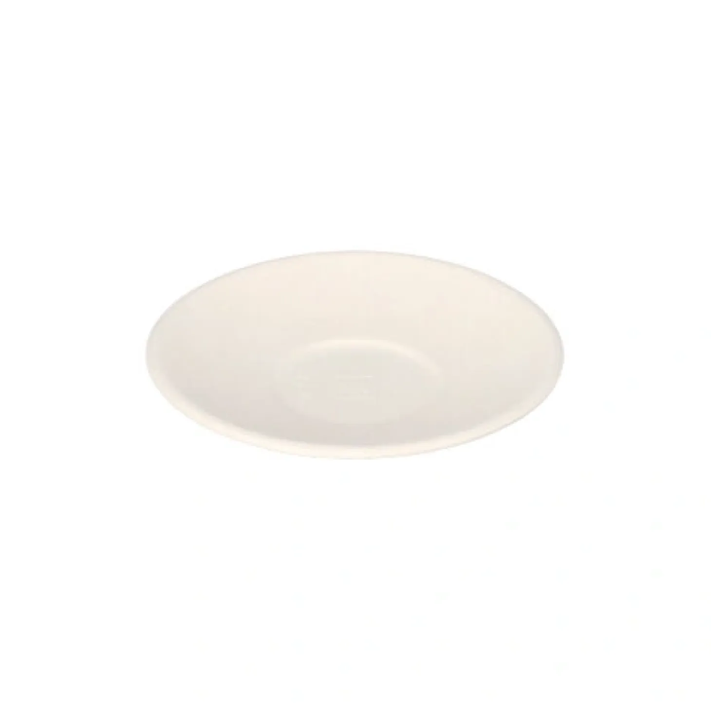 PAPSTAR Teller Zuckerrohr "pure" rund Ø 9 cm, 1,3 cm weiß "Cella"