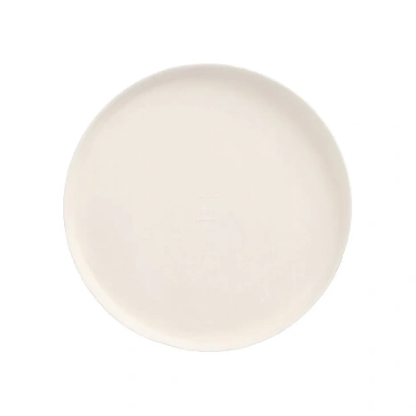 PAPSTAR Teller Zuckerrohr "pure" rund Ø 12 cm, 1 cm weiß "Cella", 18 x 10 Stück