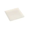 PAPSTAR Teller Zuckerrohr "pure" eckig 12,5 cm x 12,5 cm x 1 cm weiß "Cella"
