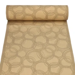PAPSTAR Tischläufer, stoffähnlich, PV-Tissue Mix "ROYAL Collection" 24 m x 40 cm sand "Bubbles"