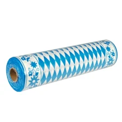 PAPSTAR Tischläufer, stoffähnlich, Airlaid 24 m x 40 cm "Bayrisch Blau", 1 Rolle