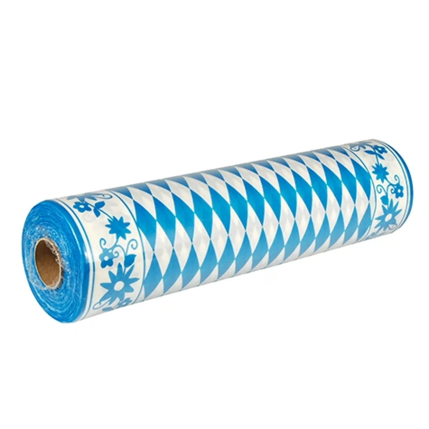 PAPSTAR Tischläufer, stoffähnlich, Airlaid 24 m x 40 cm "Bayrisch Blau", 1 Rolle