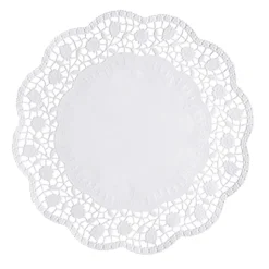 PAPSTAR Tortenspitzen rund Ø 32 cm weiß, 8 x 250 Stück