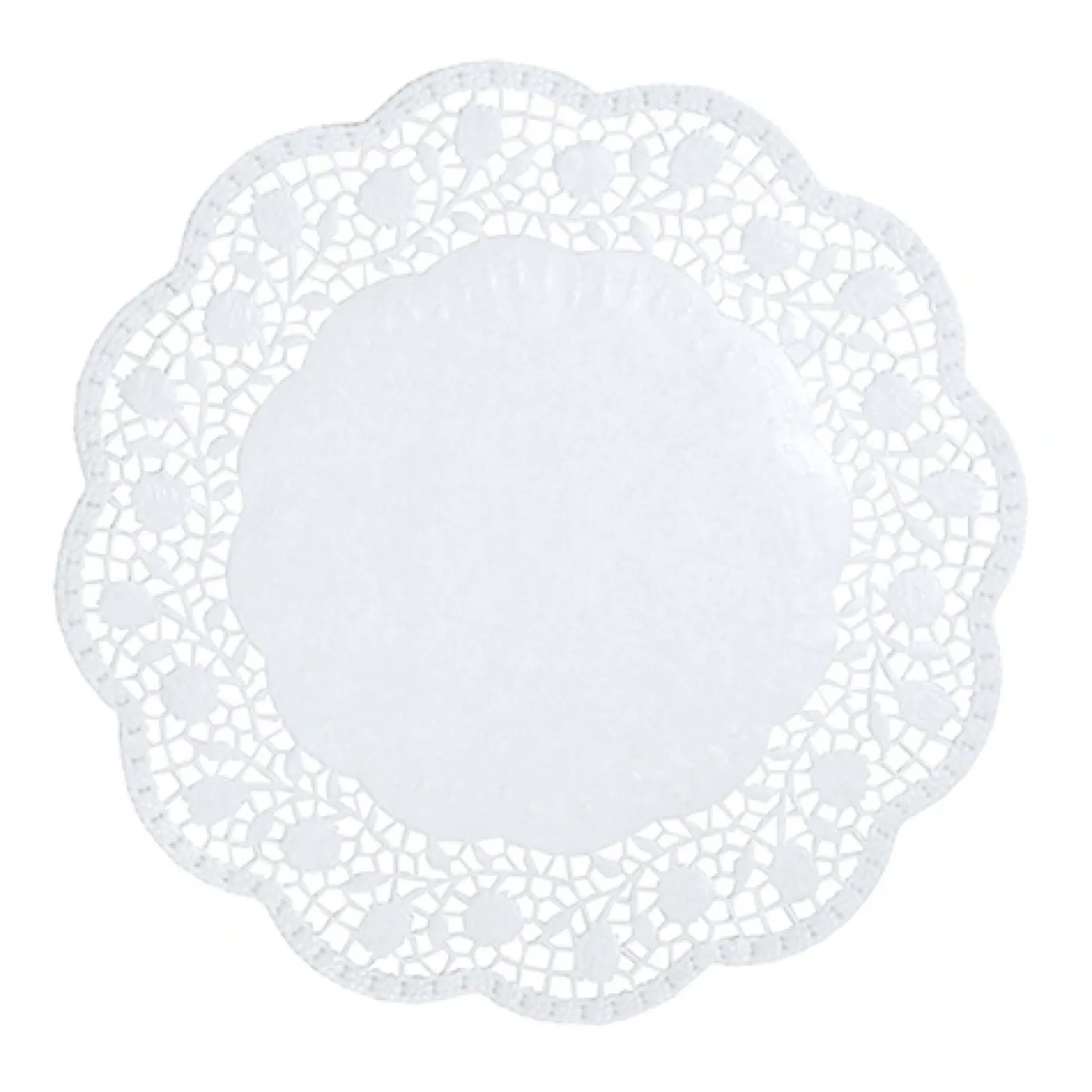 PAPSTAR Tortenspitzen rund Ø 30 cm weiß, 20 x 100 Stück