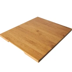 PAPSTAR Tray für Fingerfood-Picker, Bambus "pure" 25 cm x 30 cm