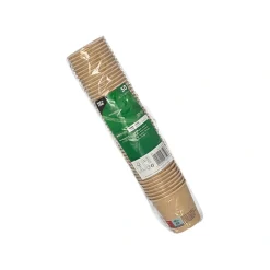 PAPSTAR Trinkbecher, Pappe 0,1 l Ø 6 cm, 6 cm braun