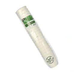PAPSTAR Trinkbecher, Pappe 0,2 l Ø 8 cm, 9 cm weiß "Pure Joy" doppelwandig