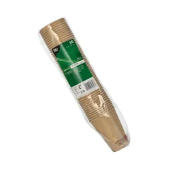 PAPSTAR Trinkbecher, Pappe 0,18 l Ø 7 cm, 9,2 cm braun