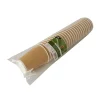 PAPSTAR Trinkbecher, Pappe 0,3 l Ø 9 cm, 11 cm natur Ripple Wall, 20 x 25 Stück