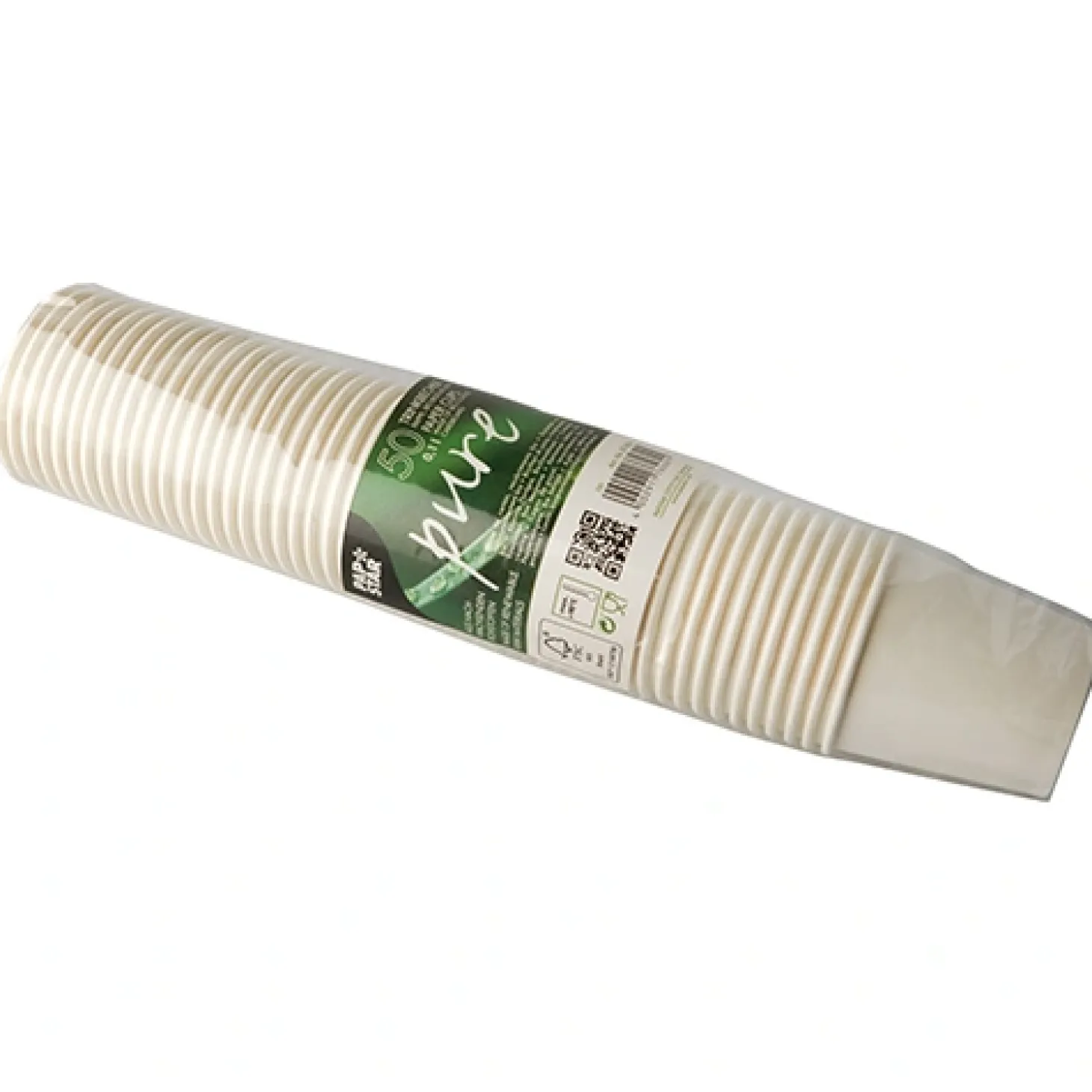 PAPSTAR Trinkbecher, Pappe 0,1 l Ø 6 cm, 6 cm weiß