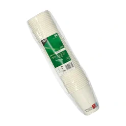 PAPSTAR Trinkbecher, Pappe 0,2 l Ø 8 cm, 9,2 cm weiß